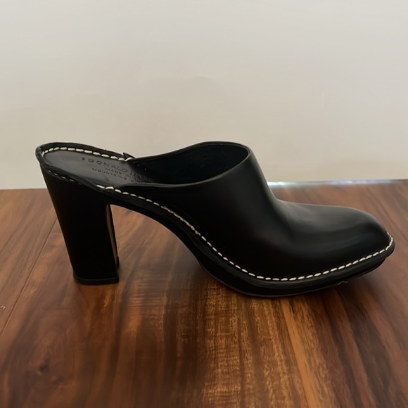 DONALD J PLINER Black Sport Nappa Mules Size 8M EUC SR1 - Picture 7 of 13
